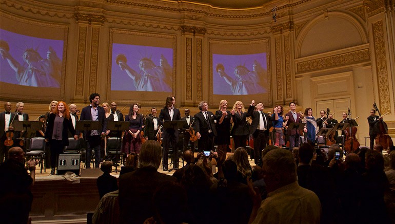The Music of BMI Composers Ritmanis, Boyer and Lebetkin Moves Carnegie Hall Audience