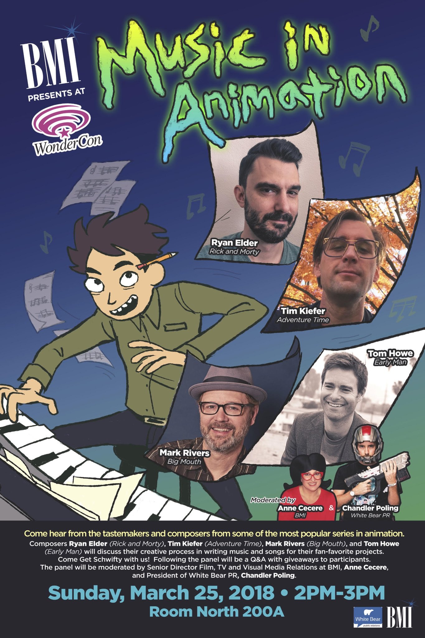 ‘Music in Animation’ Panel at WonderCon 2018